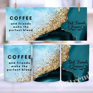 Coffee and friendship 15 oz coffee mug